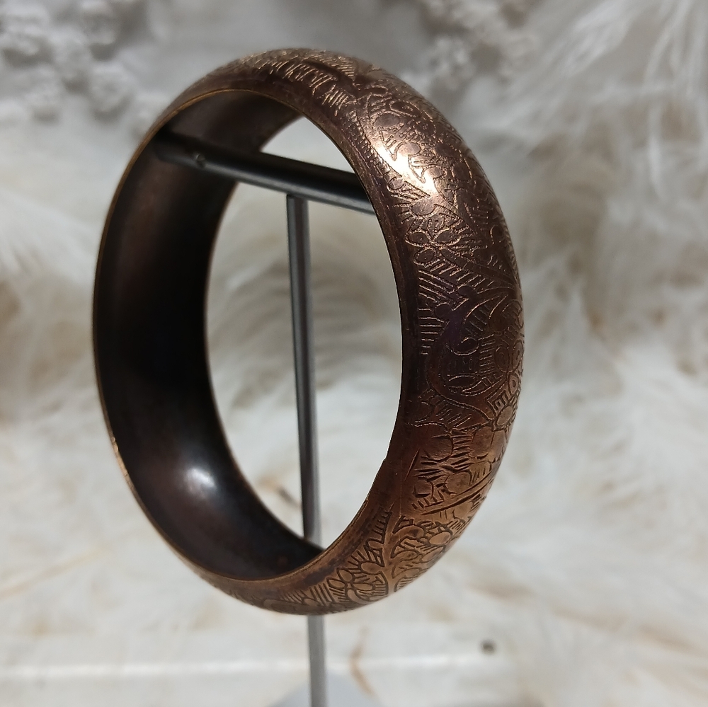 Copper Bangle - Picture 2 of 5